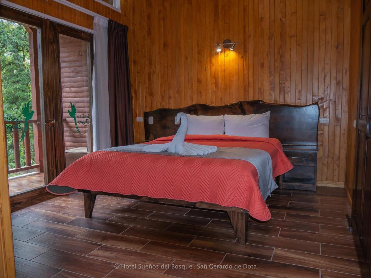 Sueños del Bosque Lodge San Gerardo de Dota Exterior foto